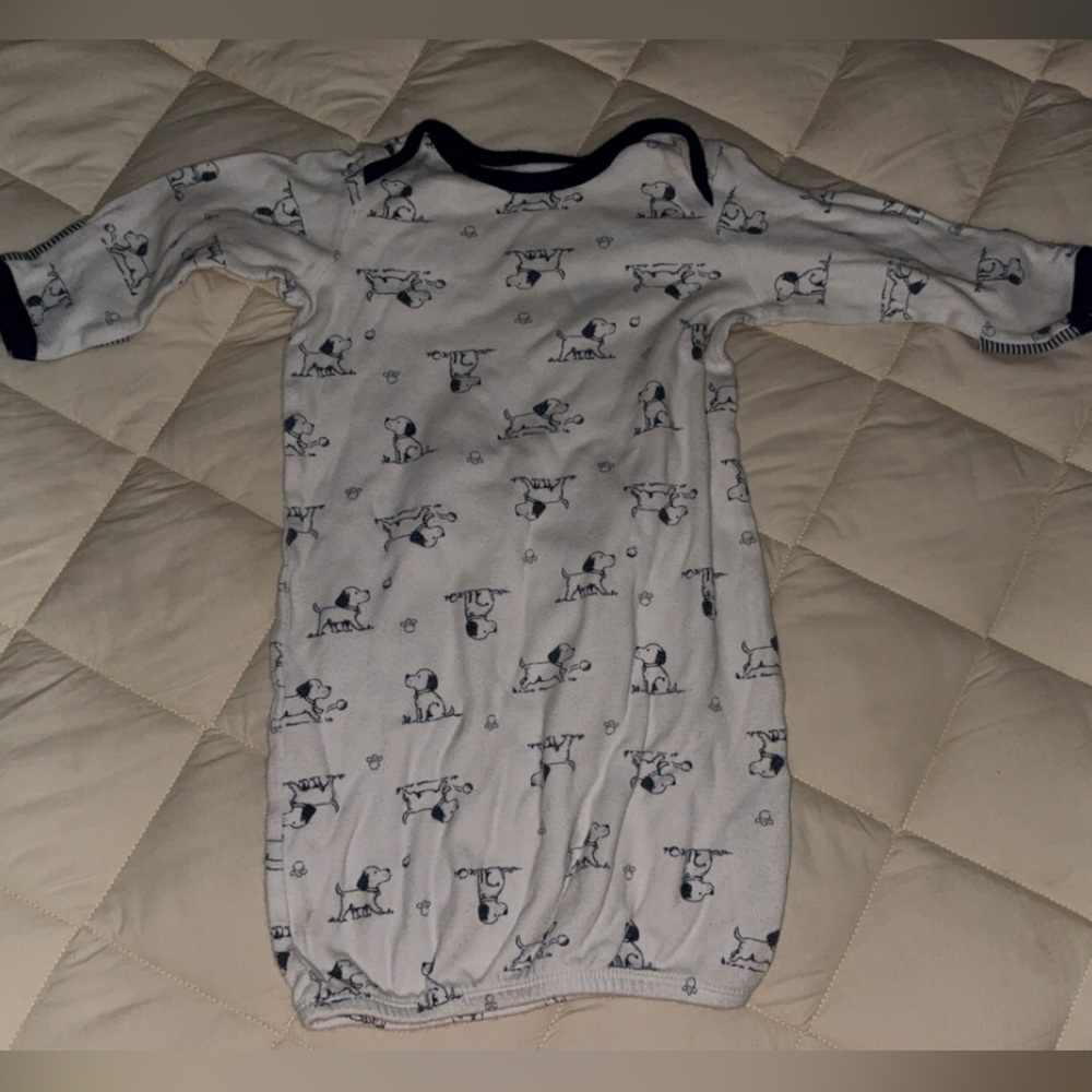 Little me gowns